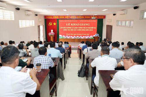 Khánh Hòa: Chuẩn hóa năng lực đội ngũ cán bộ Hội Cựu chiến binh cơ sở