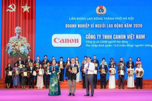 Tôn vinh doanh nghiệp vì người lao động và công nhân lao động Thủ đô tiêu biểu