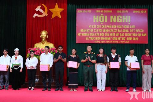 Đoàn Kinh tế - Quốc phòng 732 (Binh đoàn 15) gắn kết quân dân, xây dựng địa bàn biên giới vững mạnh