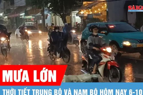 Nam bộ có thể xuất hiện mưa dông bất chợt từ ngày 6 đến 7-10