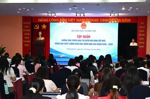 Thí điểm mô hình đổi mới giáo dục mầm non tại TPHCM