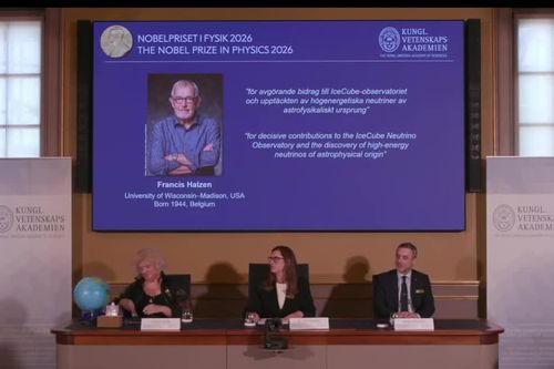 Nhà khoa học phát hiện 'hạt ma quái' từ vũ trụ giành giải Nobel Vật lý 2026