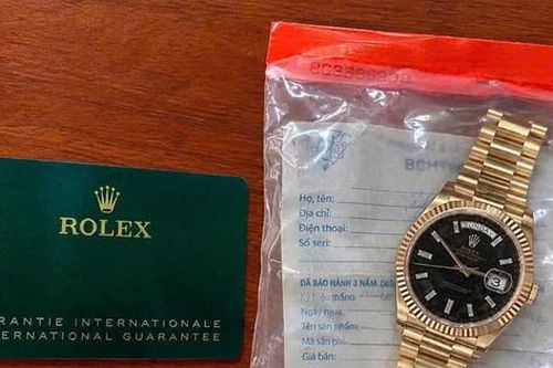 Bắt giữ đối tượng lẻn vào nhà bạn trộm đồng hồ Rolex 1,7 tỷ đồng