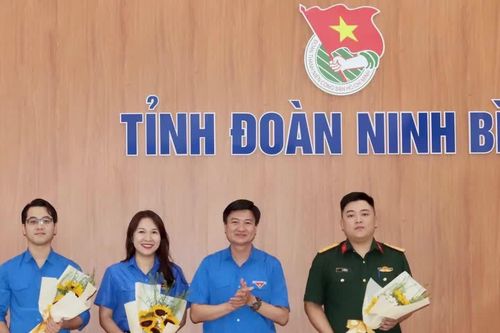 Tỉnh Đoàn Ninh Bình kiện toàn nhân sự và công bố quyết định công tác cán bộ
