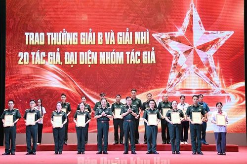 VKSQS Quân khu 2 đạt giải B Cuộc thi chào mừng kỷ niệm 80 năm Ngày truyền thống