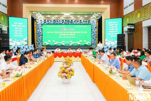 Lắng nghe tiếng nói chủ thể để nâng tầm sản phẩm OCOP Nghệ An