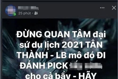 Đại sứ Du lịch Quảng Trị 2021 trình báo bị xúc phạm trên mạng xã hội