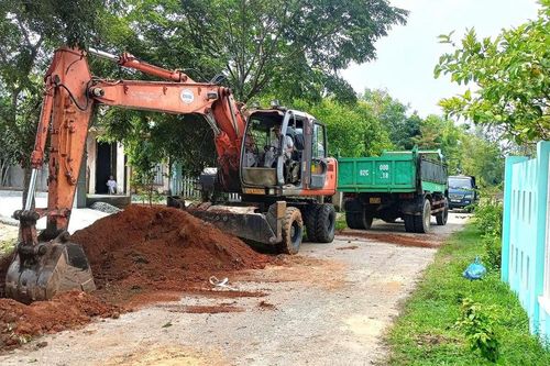 Người dân đồng thuận hiến đất mở đường