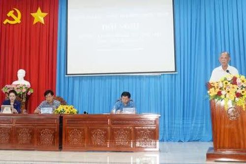 Đại biểu Quốc hội tỉnh Đồng Tháp tiếp xúc cử tri xã Lương Hòa Lạc