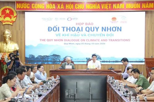 Họp báo về chương trình “Đối thoại Quy Nhơn về khí hậu và chuyển đổi” 2026