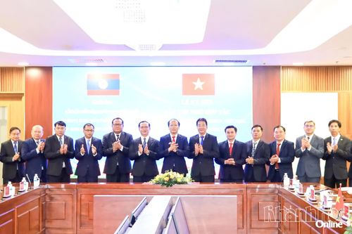 Khánh Hòa và tỉnh Champasak ký kết ghi nhớ hợp tác giai đoạn 2026 - 2031