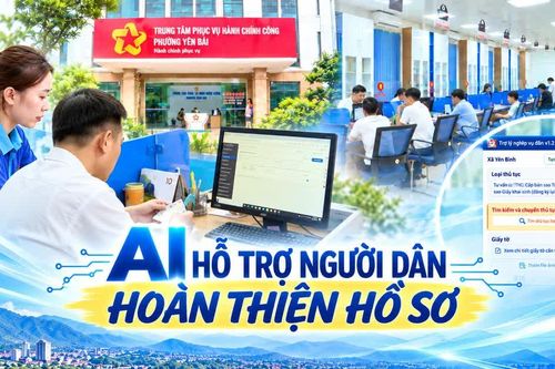AI hỗ trợ người dân hoàn thiện hồ sơ