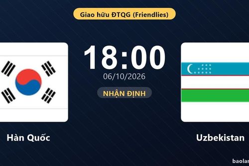 Nhận định Hàn Quốc vs Uzbekistan: Điểm tựa từ thành tích đối đầu