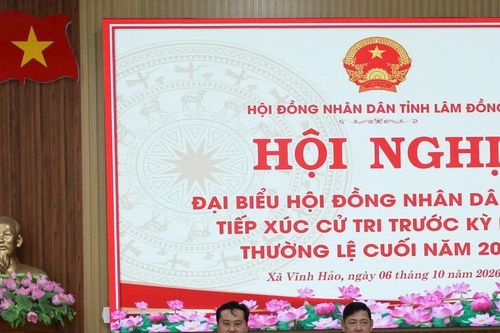 Cử tri xã Vĩnh Hảo kiến nghị đầu tư hạ tầng phục vụ sản xuất