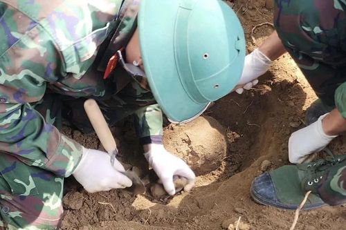 Khánh Hòa: Quy tập 9 hài cốt liệt sĩ tại xã Phước Dinh sau 6 ngày tìm kiếm