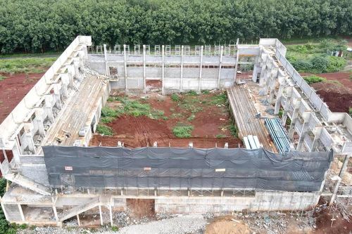 Đắk Lắk: Nhiều vị trí tại Nhà thi đấu Ea Drăng bê tông không đạt yêu cầu