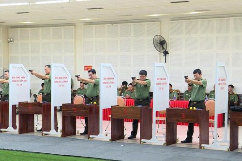 TP. Hồ Chí Minh: Rèn bản lĩnh người lính Cảnh vệ qua hội thao bắn súng