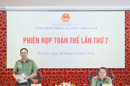 Ủy ban Quốc phòng, An ninh và Đối ngoại họp Phiên toàn thể lần thứ 7