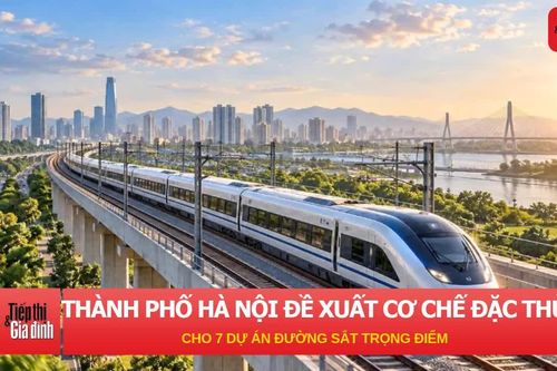 Thành phố Hà Nội đề xuất bồi thường đất gấp đôi để đẩy nhanh 7 dự án đường sắt trọng điểm
