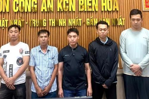 Bắt 5 đối tượng trộm tài sản của doanh nghiệp