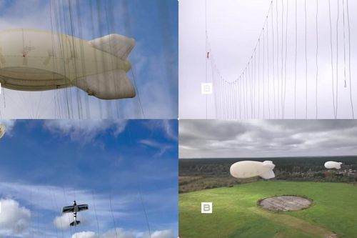 Nga thử nghiệm khí cầu trang bị dây cáp chống UAV Ukraine