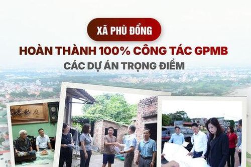 Xã Phù Đổng: Giải phóng mặt bằng các dự án trọng điểm 'về đích'