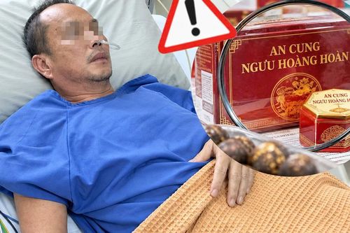 Cụ ông nhập viện cấp cứu sau một ngày uống An cung