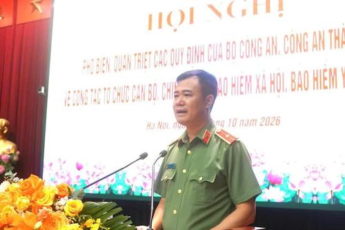 Công an Hà Nội nâng cao chất lượng công tác tổ chức cán bộ, chính sách - bảo hiểm