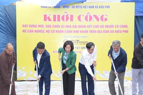 Hướng tới Tháng cao điểm vì người nghèo: Thắp lên hy vọng từ những ngôi nhà đại đoàn kết