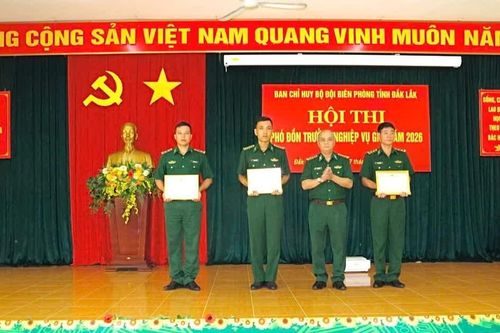 Nâng cao chất lượng Phó Đồn trưởng nghiệp vụ Biên phòng, đáp ứng yêu cầu trong tình hình mới