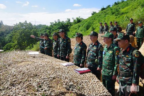 Nâng cao chất lượng huấn luyện, xây dựng lực lượng vững mạnh qua diễn tập