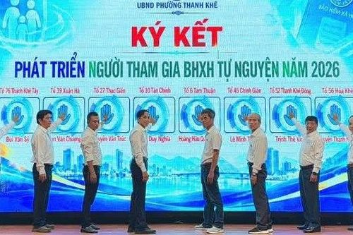 Thanh Khê phấn đấu phát triển 2.730 người tham gia BHXH tự nguyện