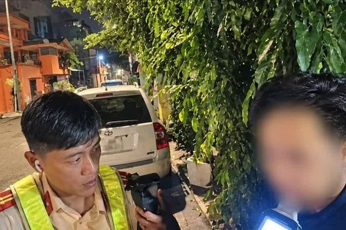 Một tài xế xe công nghệ vi phạm nồng độ cồn 'kịch khung'
