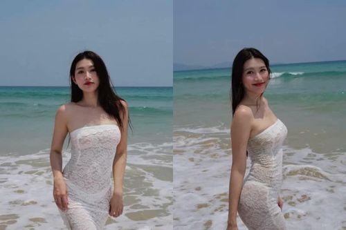 'Mẹ bỉm sữa' Quỳnh Châu khoe dáng quyến rũ, đẹp không kém thời son rỗi