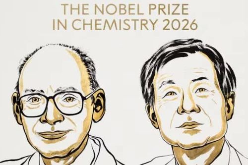 Giải Nobel Hóa học 2026 vinh danh 2 nhà khoa học Pháp và Nhật Bản