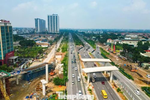 Lộ diện hình dáng đại nút giao kết nối Vành đai 3,5 với trục đại lộ lớn nhất Thủ đô