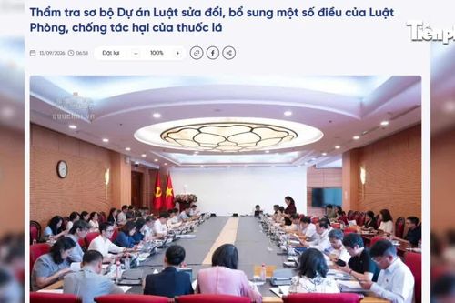 Cần đánh giá thận trọng, toàn diện trong sửa đổi Luật Phòng, chống tác hại của thuốc lá