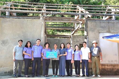 VKSND tỉnh Thái Nguyên: Chung tay hỗ trợ xóa nhà tạm, nhà dột nát