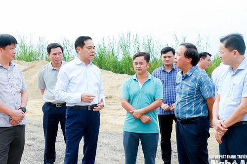 Chủ tịch UBND tỉnh Nghệ An yêu cầu tạm dừng hoạt động 9 mỏ cát do chưa đáp ứng yêu cầu giám sát