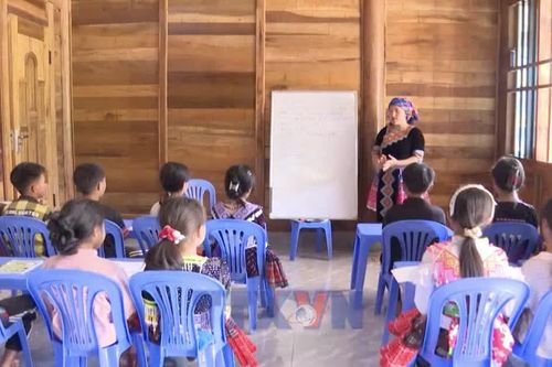 Lớp học nhỏ, ước mơ lớn ở bản biên giới Lai Châu