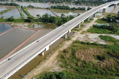 Tuyến đường ven biển gần 24km ở Thanh Hóa sẵn sàng về đích