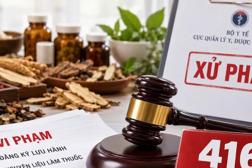 Ba doanh nghiệp y học cổ truyền bị phạt 416 triệu đồng