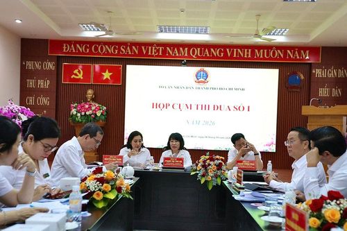 Cụm thi đua số I TAND TP.HCM: Nỗ lực, quyết tâm hoàn thành các nhiệm vụ