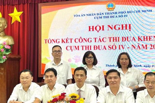 Cụm thi đua số IV TAND TP.HCM: Thi đua thực chất, nâng cao chất lượng xét xử