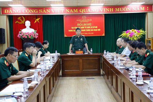 Tọa đàm xây dựng tổ chức cơ sở Hội Cựu chiến binh trong sạch, vững mạnh