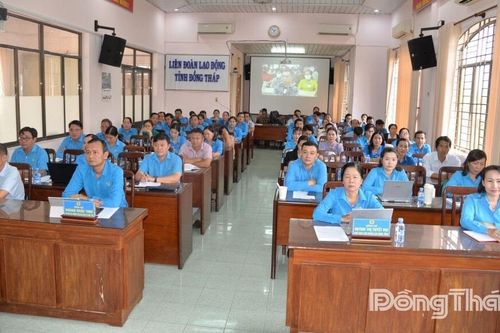 Công đoàn Đồng Tháp chăm lo thiết thực cho đoàn viên, người lao động