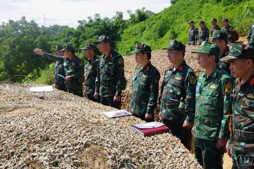 Bộ CHQS tỉnh Lào Cai hoàn thành diễn tập Chỉ huy - Tham mưu 1 bên, 1 cấp trên bản đồ năm 2026