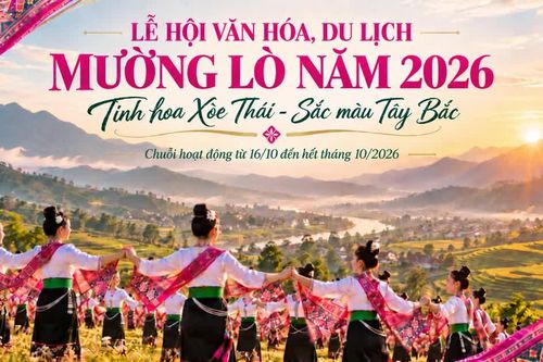 Lễ hội Văn hóa, Du lịch Mường Lò năm 2026