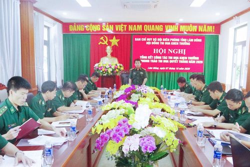 Thi đua, khen thưởng tạo động lực để Bộ đội Biên phòng Lâm Đồng hoàn thành tốt nhiệm vụ