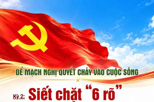 Để mạch Nghị quyết chảy vào cuộc sống
